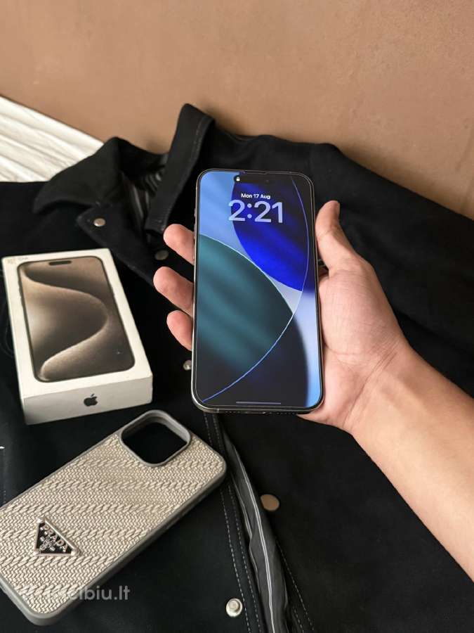 iPhone 15 Pro Max 256gb - nuotraukos Nr. 3