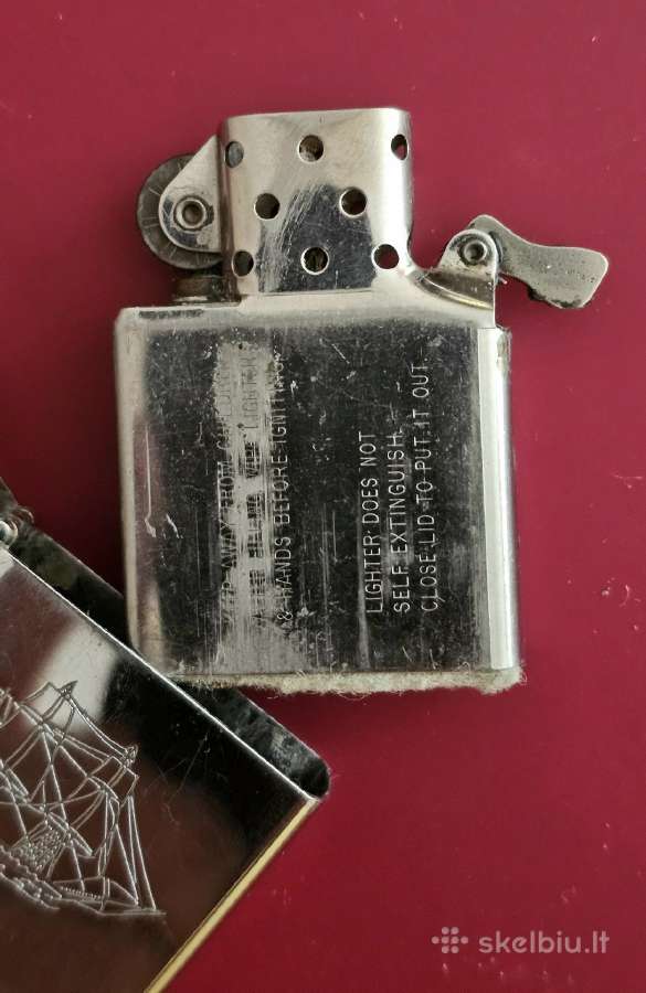 Zippo žiebtuvėlis (Originalas 1995m.) - nuotraukos Nr. 3