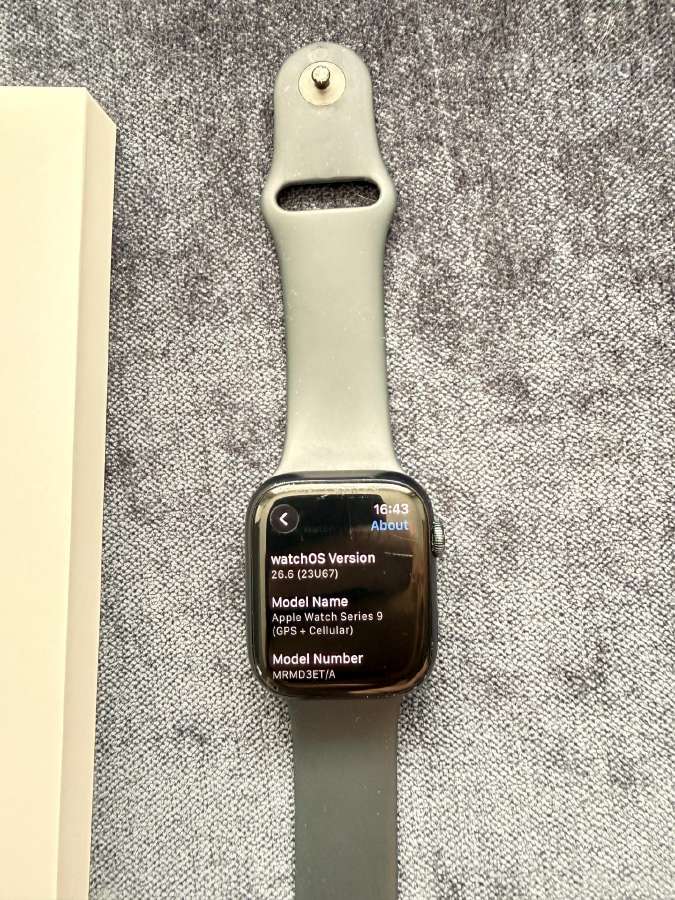 Apple watch Series 9 GPS+cellular 45mm 120€ - nuotraukos Nr. 8