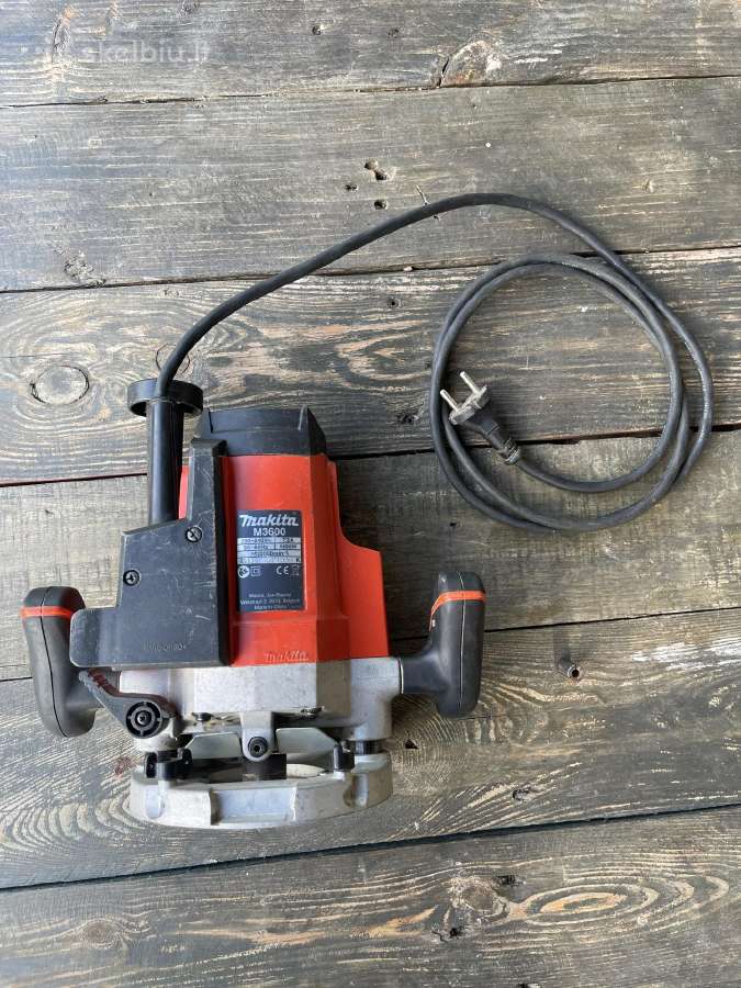 Makita M3600 medžio freza - nuotraukos Nr. 2