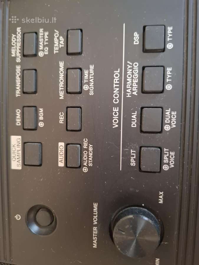 Naujas sintezatorius Yamaha Psr463 iš ekspozicijos - nuotraukos Nr. 4