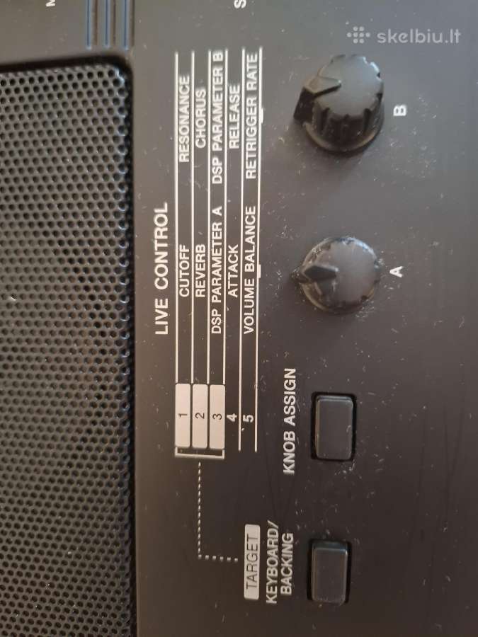 Naujas sintezatorius Yamaha Psr463 iš ekspozicijos - nuotraukos Nr. 5