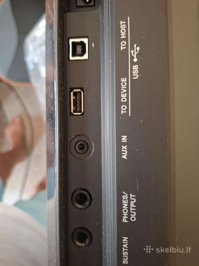 Naujas sintezatorius Yamaha Psr463 iš ekspozicijos - nuotraukos Nr. 6
