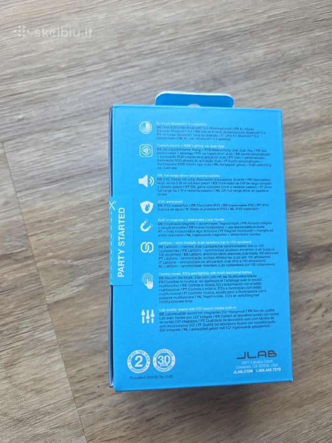 Jlab Jbuds Partypop Party Ultra Portable Speaker - nuotraukos Nr. 7