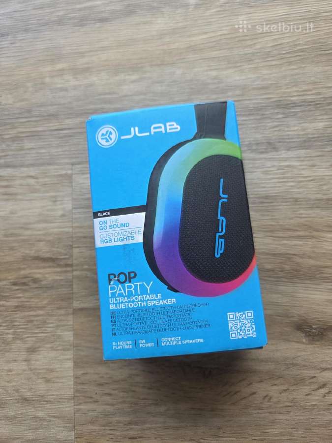 Jlab Jbuds Partypop Party Ultra Portable Speaker - nuotraukos Nr. 5