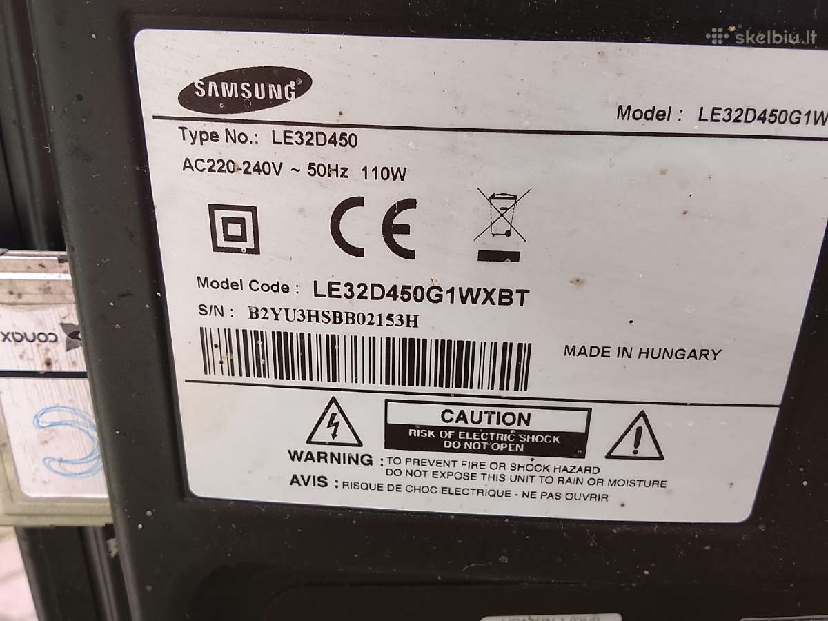Televizorius Samsung - nuotraukos Nr. 6