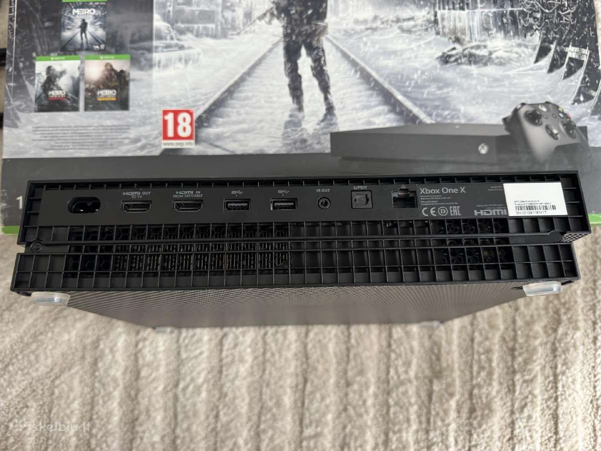 Xbox one x - nuotraukos Nr. 3