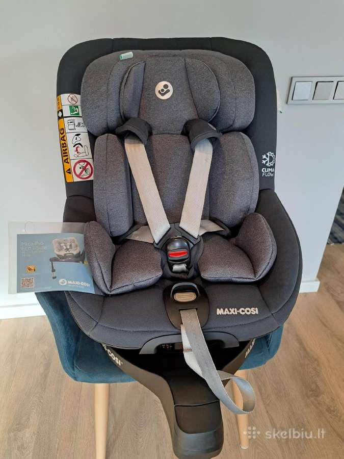 Maxi Cosi Mica Pro Eco i-size, puikios būklės - nuotraukos Nr. 7