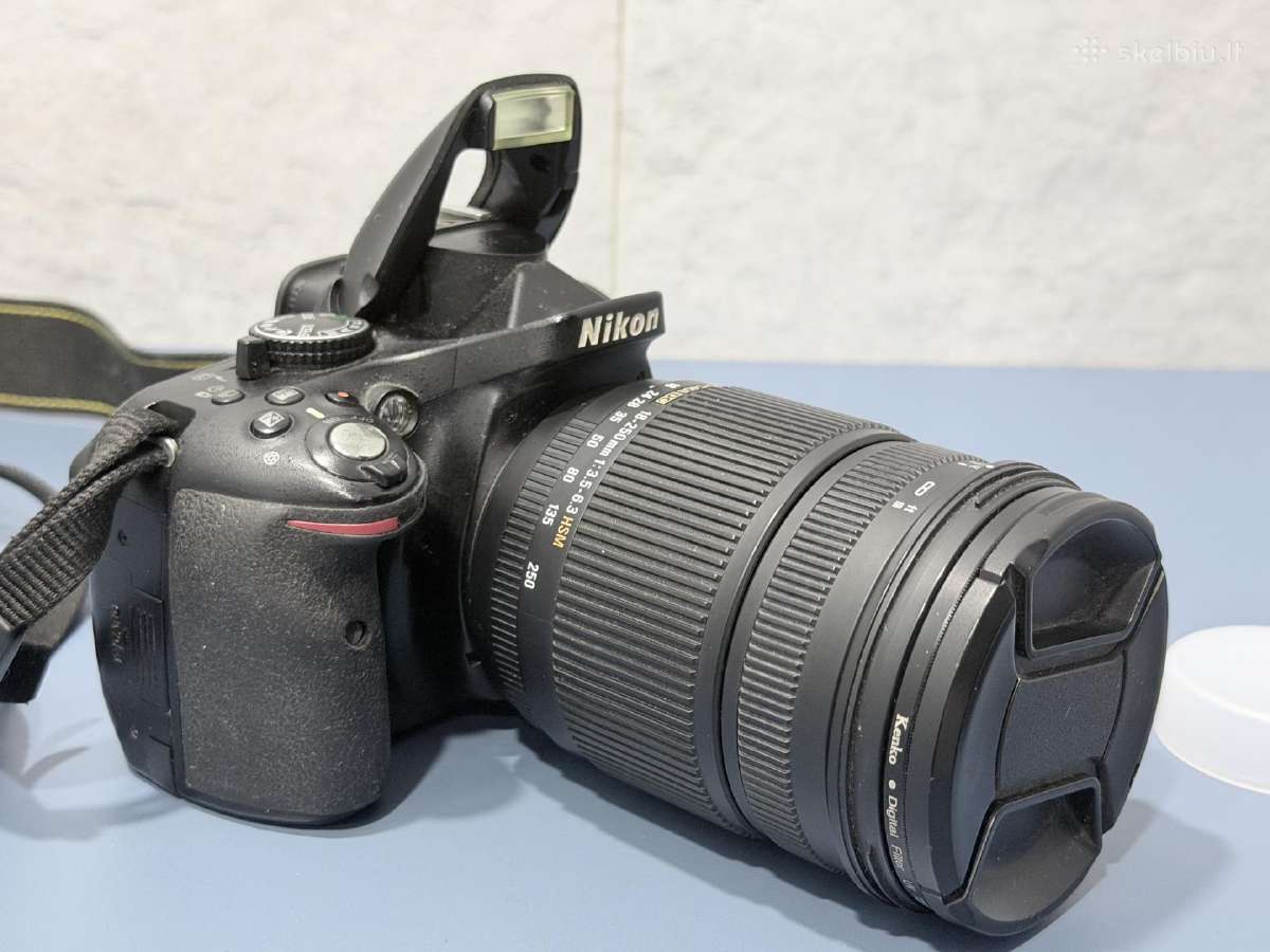 Nikon D5200 + Sigma 18-250 + Yongnuo Speedlite Y - nuotraukos Nr. 3