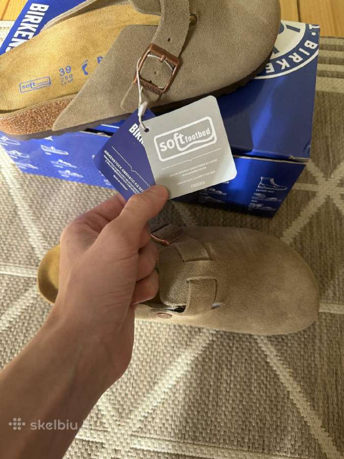 Birkenstock Boston Taupe 39eu - nuotraukos Nr. 3