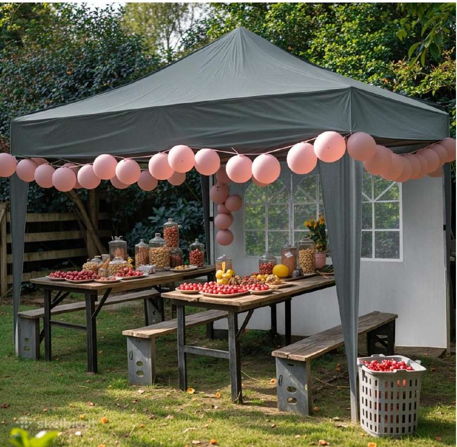 Lauko pavėsinė, palapinė,gazebo,3*3 - nuotraukos Nr. 4