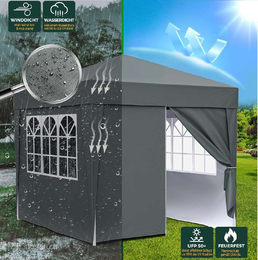 Lauko pavėsinė, palapinė,gazebo,3*3 - nuotraukos Nr. 5