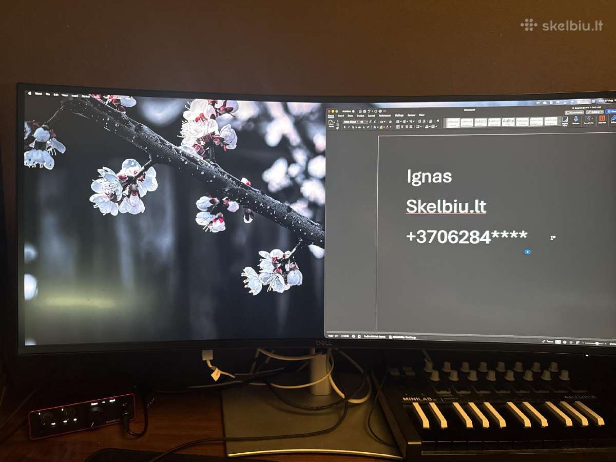 Dell Ultrasharp U3425we - nuotraukos Nr. 3