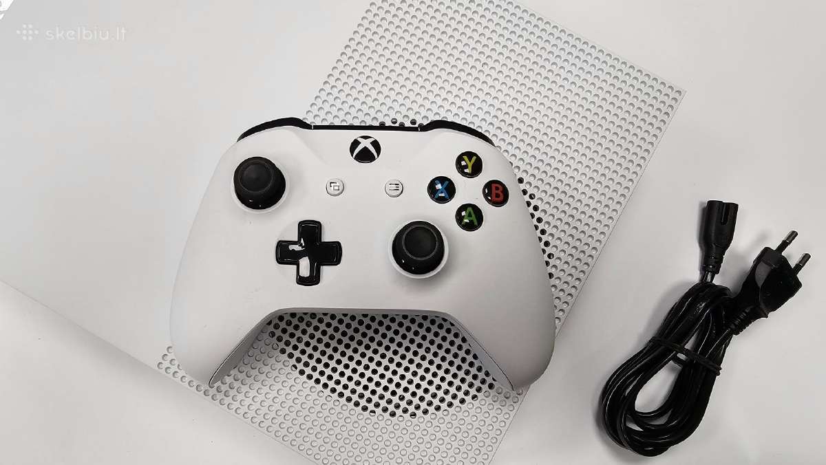 Xbox One S su 40 žaidimų ir Garantija - nuotraukos Nr. 7