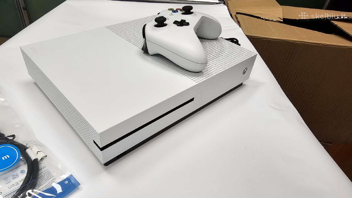 Xbox One S su 40 žaidimų ir Garantija - nuotraukos Nr. 5