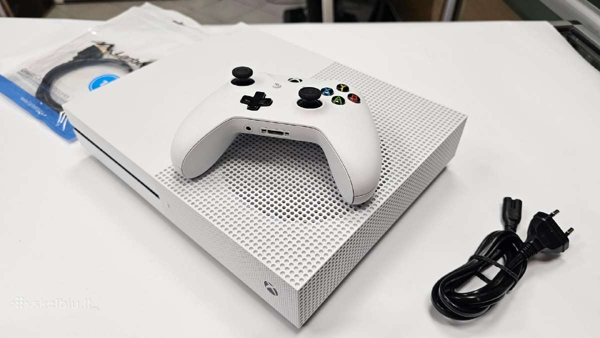 Xbox One S su 40 žaidimų ir Garantija - nuotraukos Nr. 6