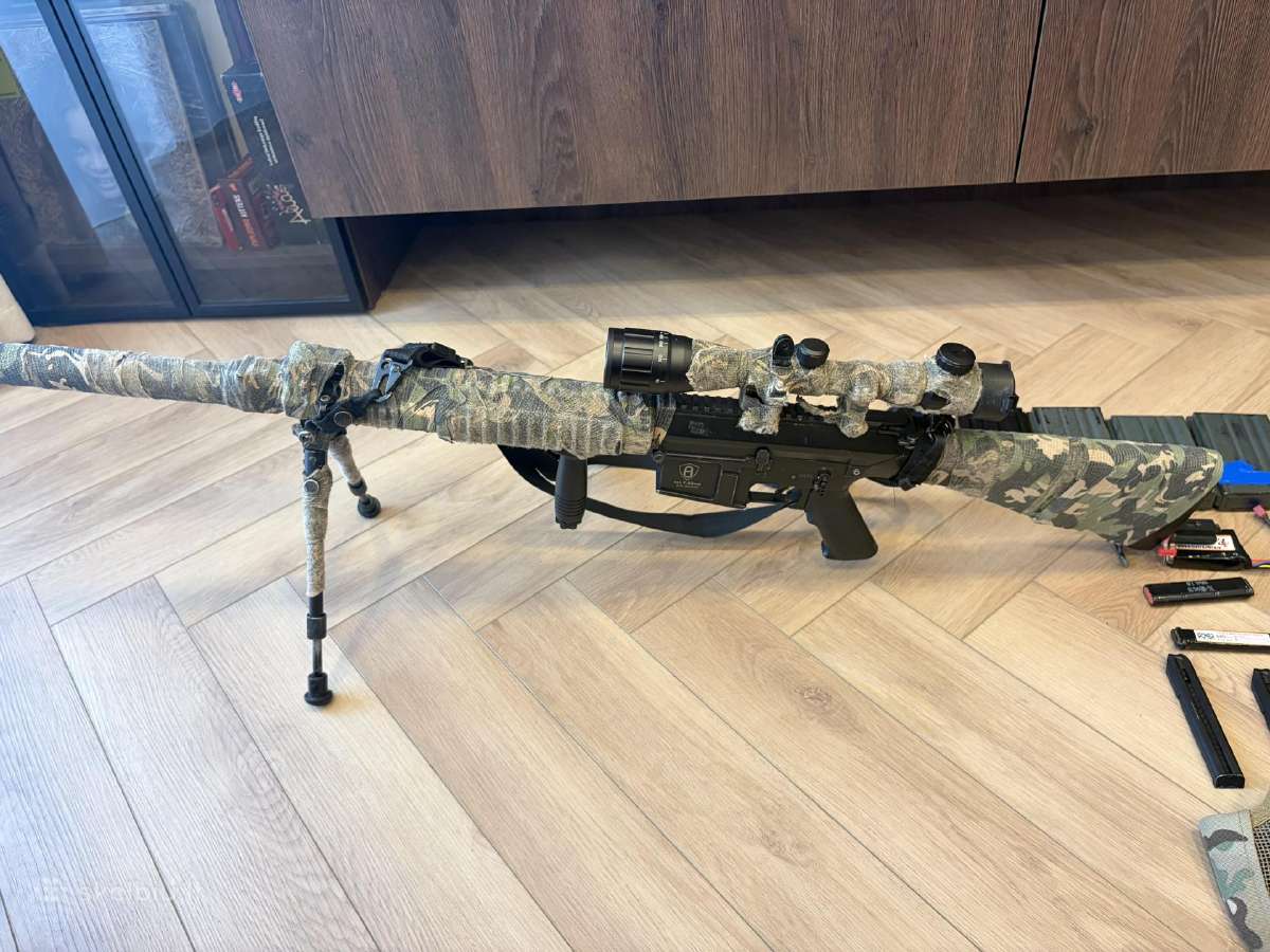 Airsoft Dmr Sr25 + Cyma Cm127 komplektas - nuotraukos Nr. 5