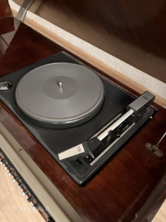 Ural-112 radijas su patefonu + vinilai - nuotraukos Nr. 4