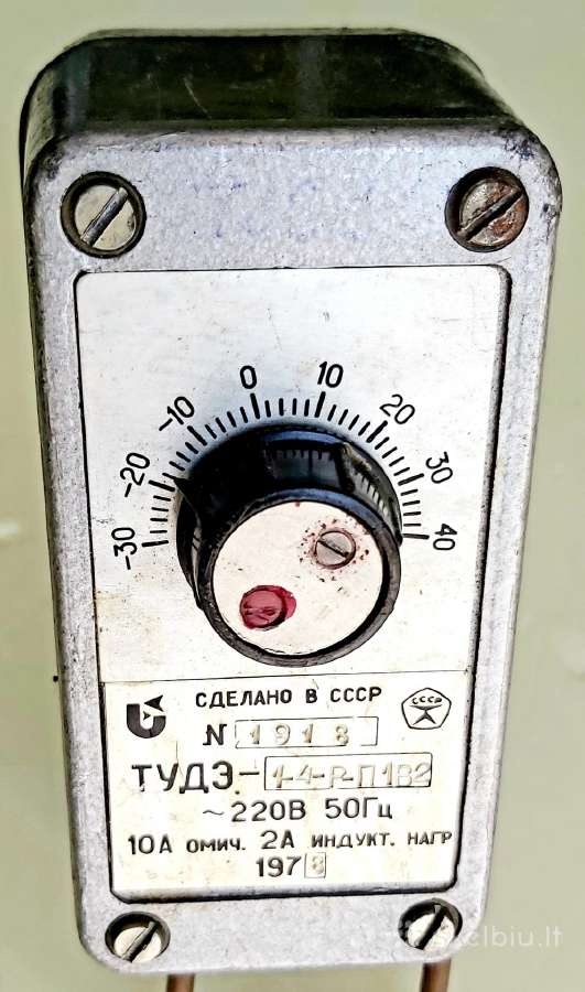 Pramoninis termoreguliatorius Тудэ-1, 30+40 c– - nuotraukos Nr. 8
