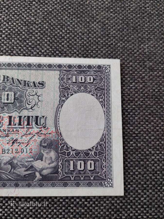 1928m. 100 Litų - nuotraukos Nr. 2