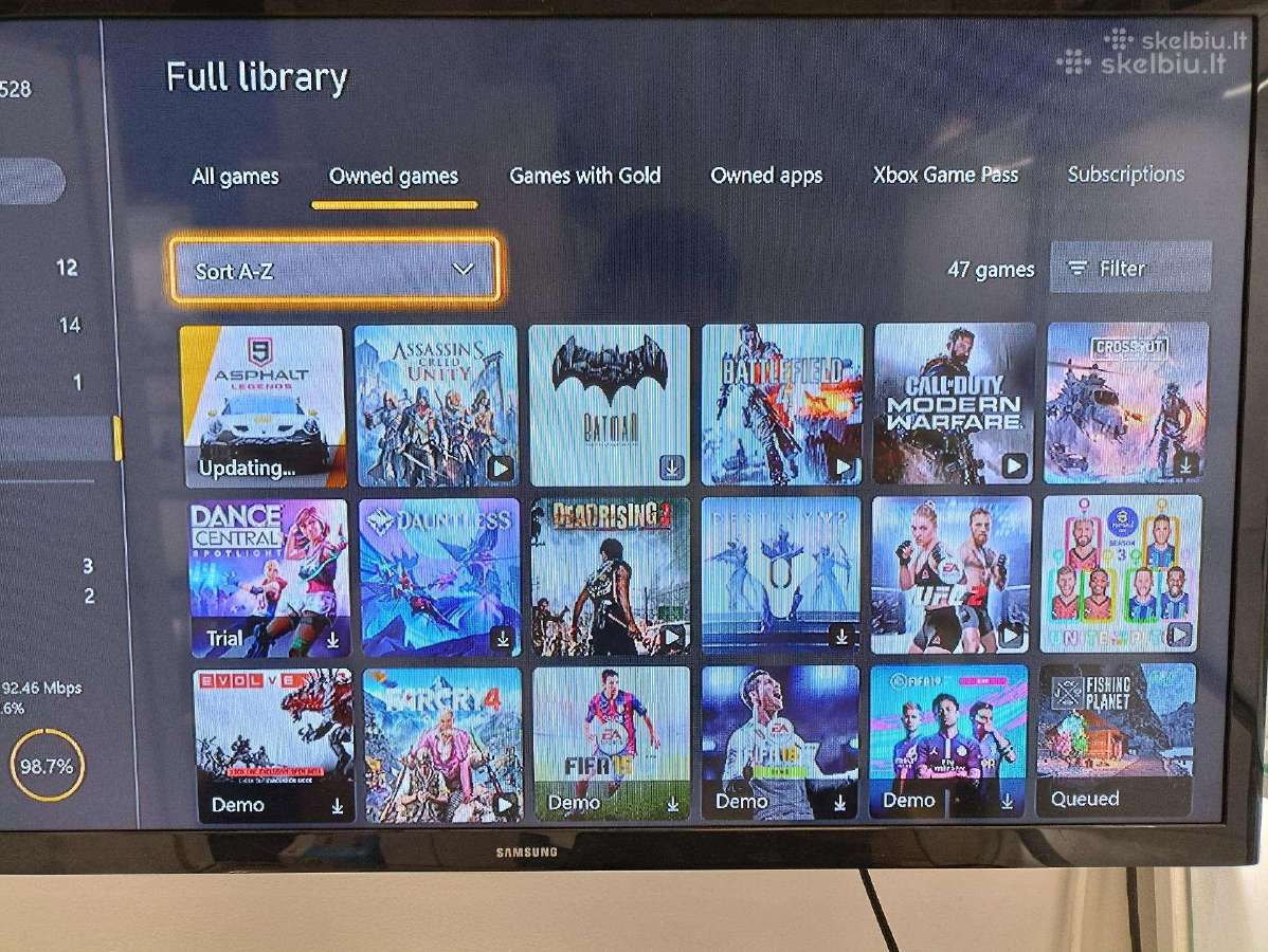 Xbox One su 19 žaidimų / Kinect Kamera - nuotraukos Nr. 2