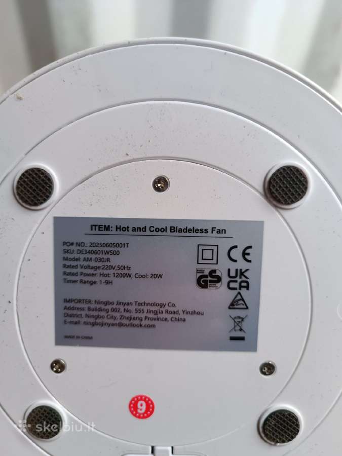 3-in-1 ventiliatorius hot+cool - nuotraukos Nr. 3