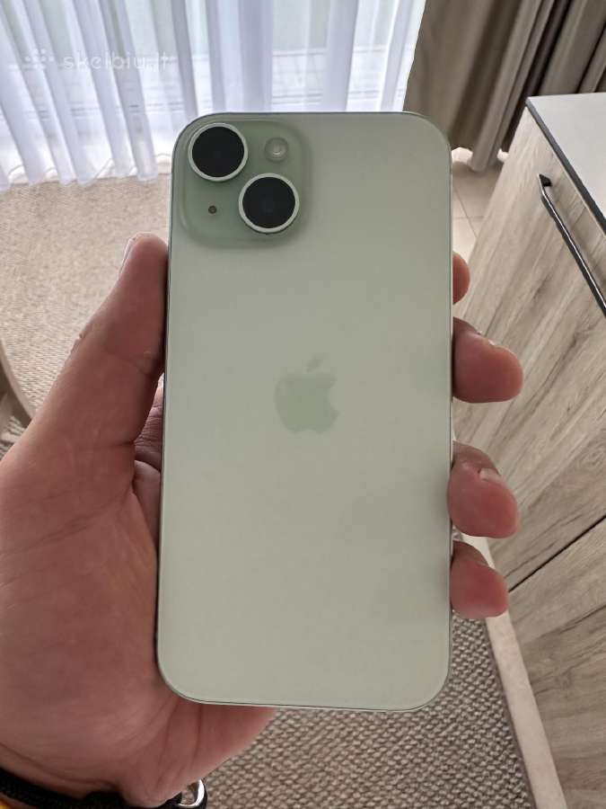 iPhone 15 128gb žalias - nuotraukos Nr. 4