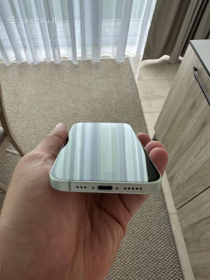 iPhone 15 128gb žalias - nuotraukos Nr. 5
