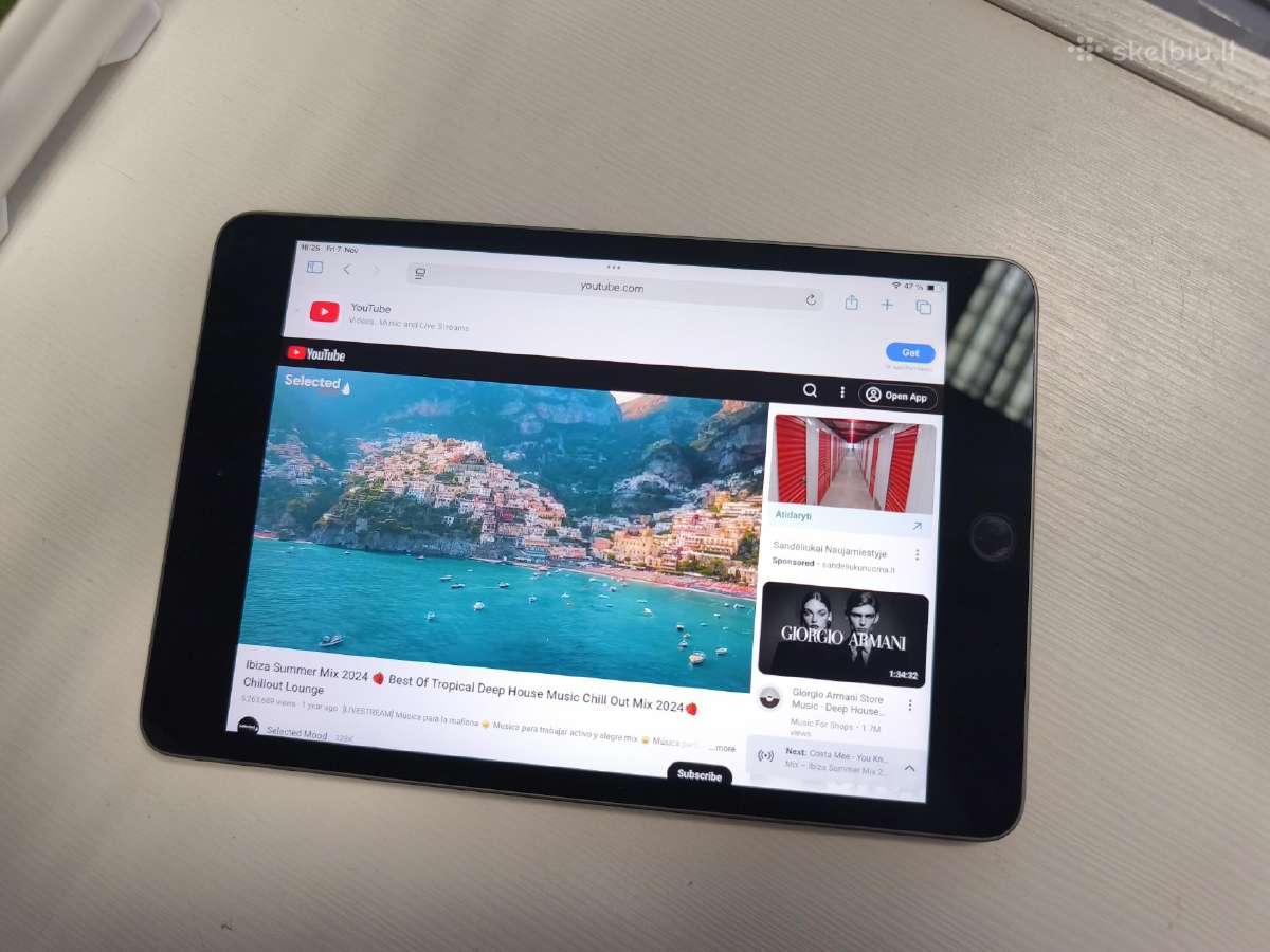 Puikus iPad Mini 5th Gen 64 GB - nuotraukos Nr. 2