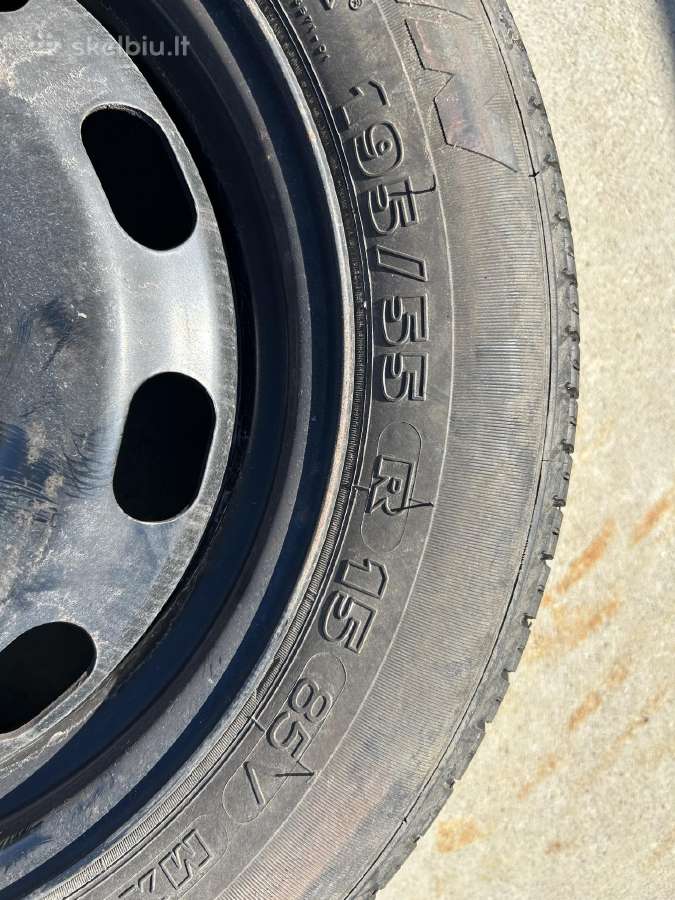 Michelin atsarginis ratas 195/55 R15 - nuotraukos Nr. 4