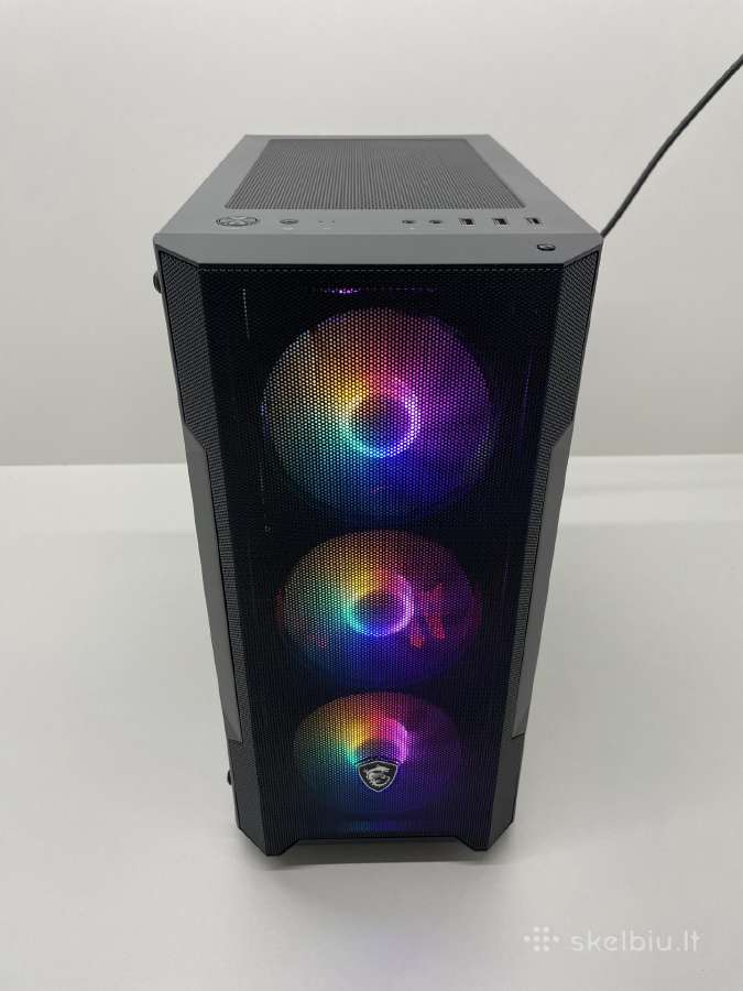I7-7700, Rx 5700 XT žaidimų kompiuteris - nuotraukos Nr. 4