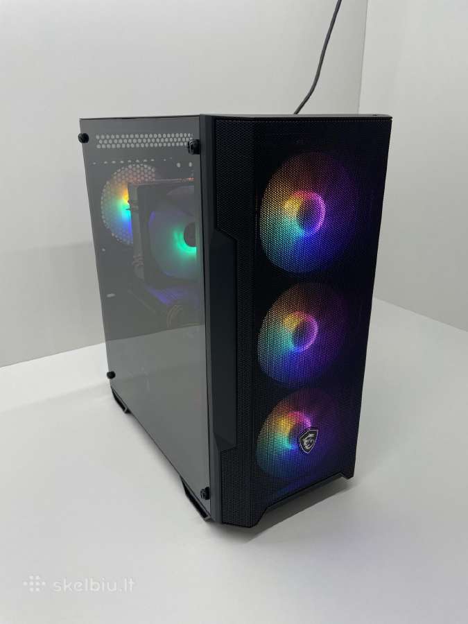 I7-7700, Rx 5700 XT žaidimų kompiuteris - nuotraukos Nr. 2