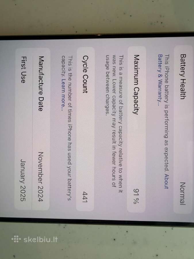 iPhone 16 pro max 512gb - nuotraukos Nr. 4