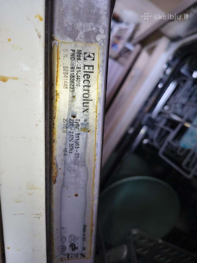 Electrolux Esl46010 įmontuojama indaplovė - nuotraukos Nr. 2