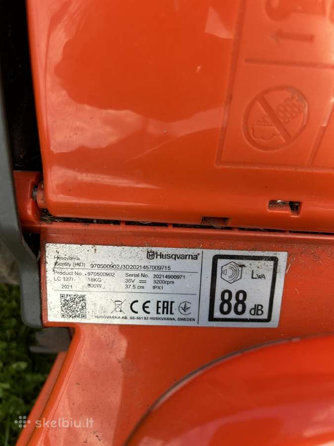 Husqvarna žoliapjovė - nuotraukos Nr. 3