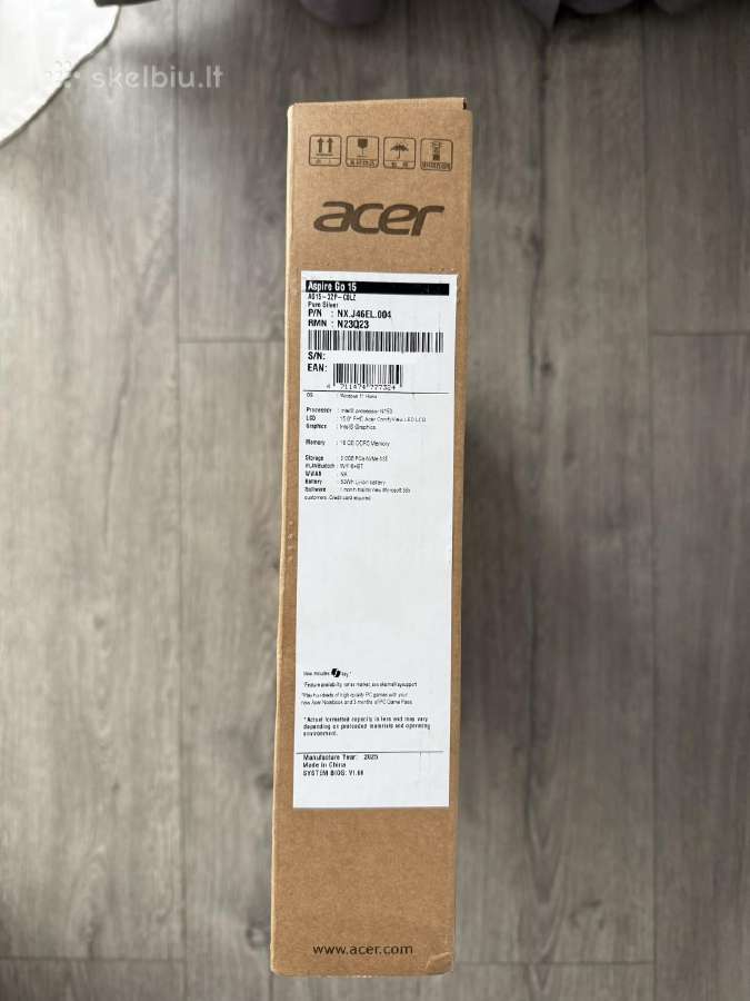 Naujas Acer Aspire Go 15 - nuotraukos Nr. 5