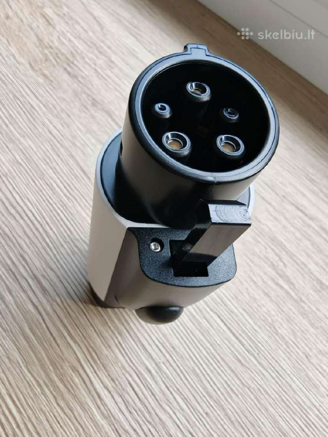 Elektromobilio Type 2 į Type 1 adapteris - nuotraukos Nr. 2
