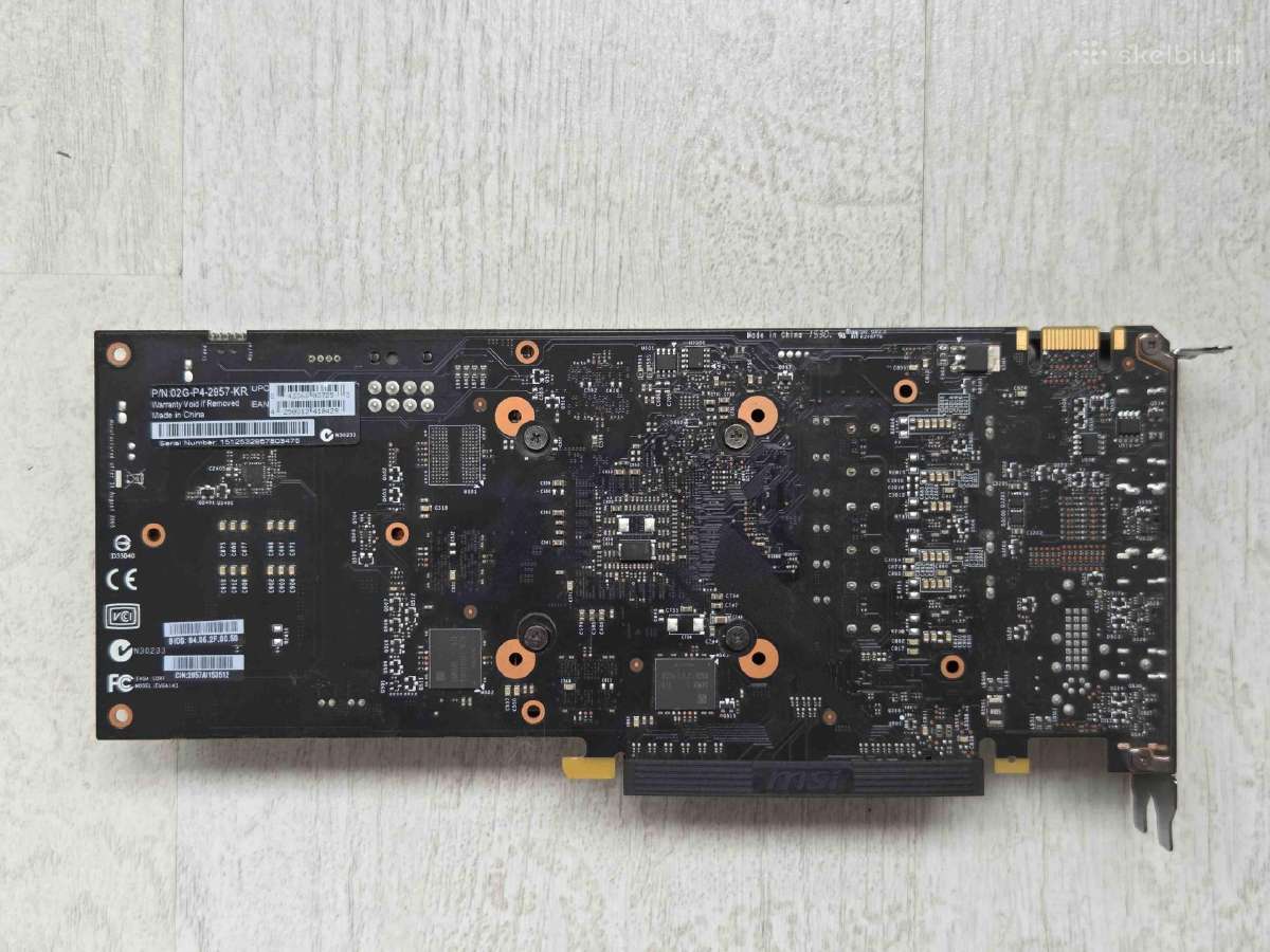 Evga Geforce Gtx 950 Ssc - nuotraukos Nr. 2