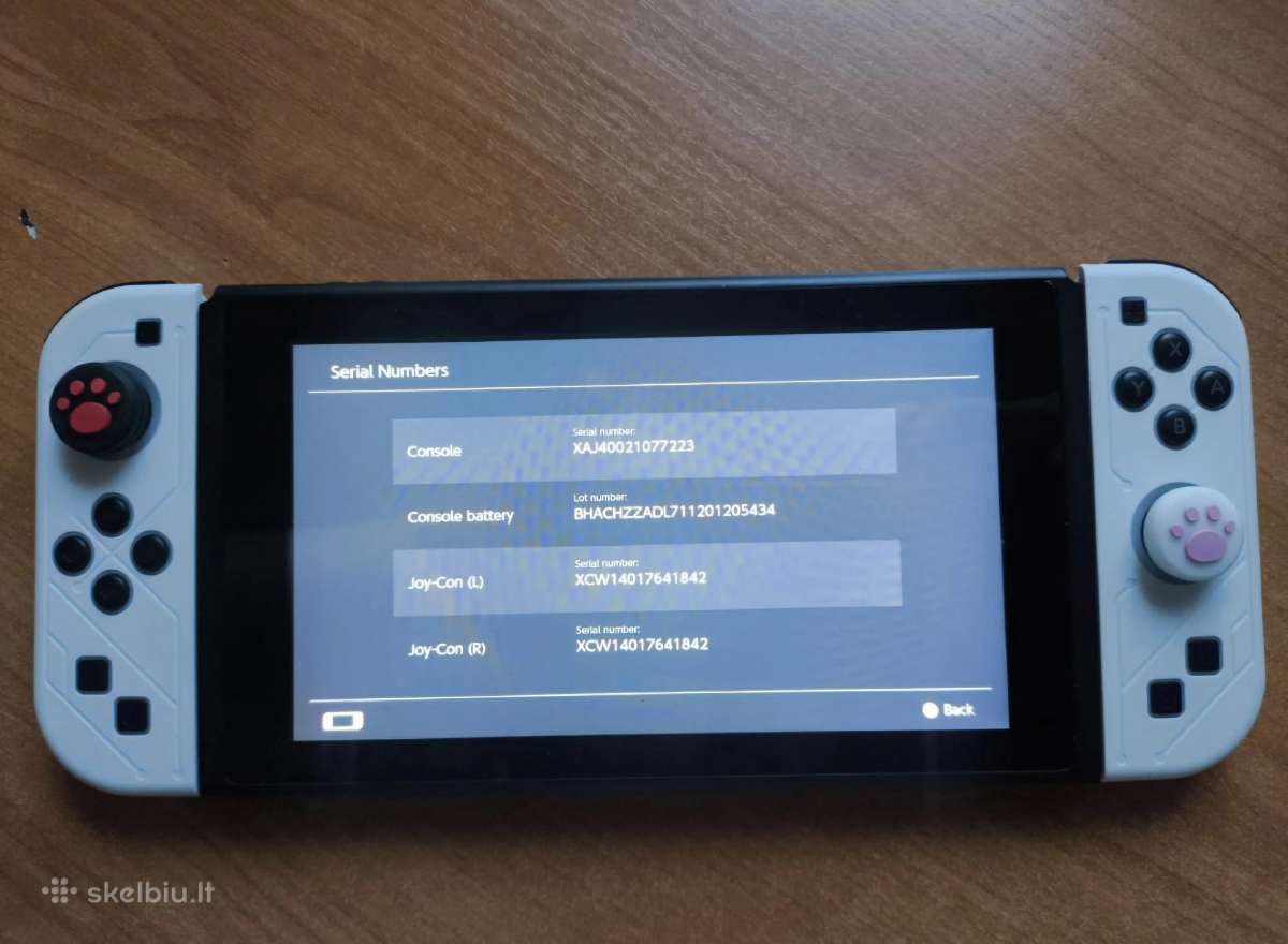 Nintendo Switch V1 Unpatched - nuotraukos Nr. 2