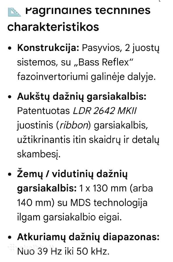 Piega Premium 1 High End lentininės kolonėlės - nuotraukos Nr. 8