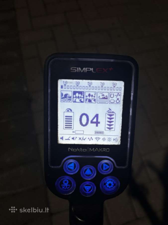 Metalo detektorius nokta makro simplex - nuotraukos Nr. 2