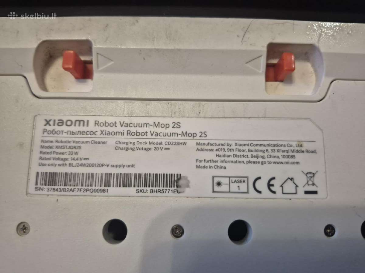 Xiaomi Robot Vacuum-mop 2s – veikiantis - nuotraukos Nr. 5