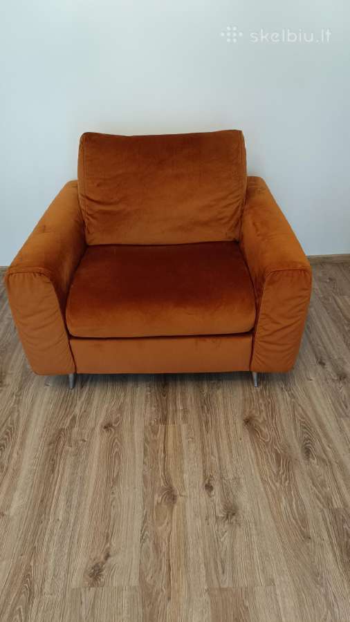 Itališka sofa transformeris su foteliuku. - nuotraukos Nr. 10