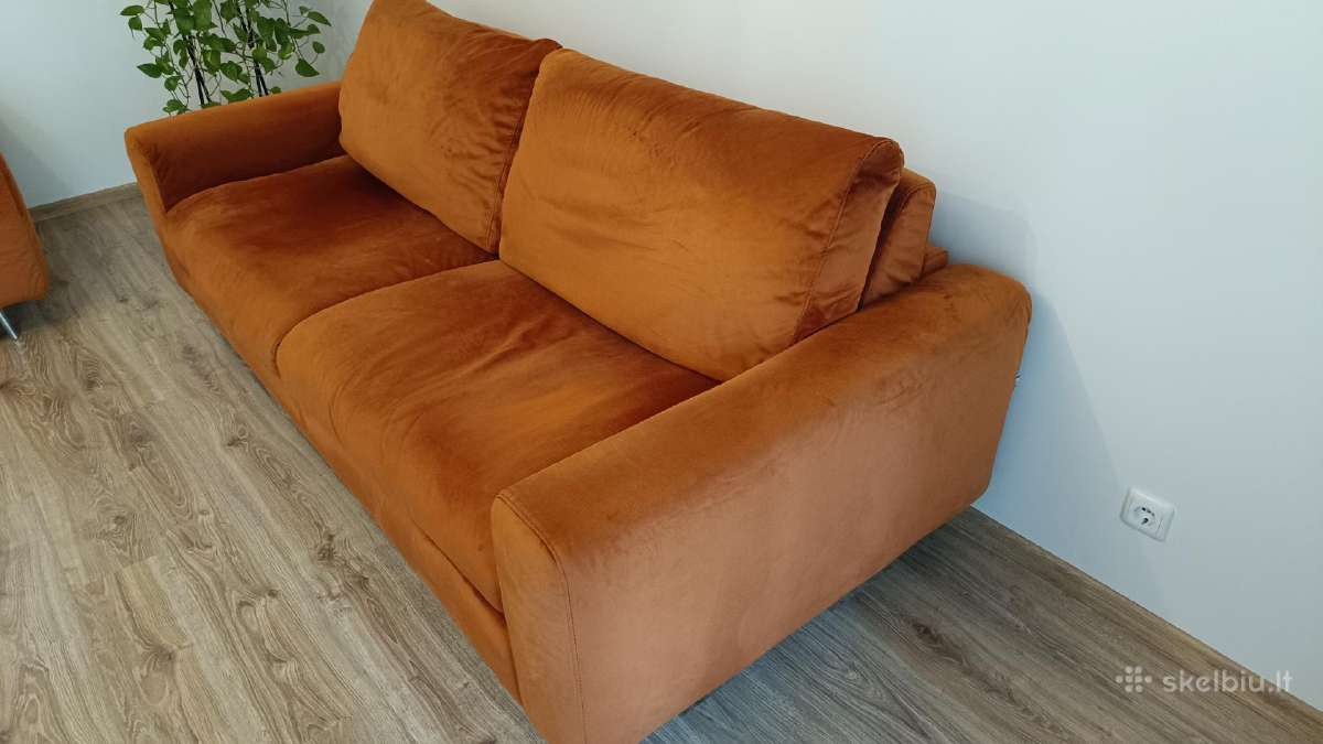 Itališka sofa transformeris su foteliuku. - nuotraukos Nr. 13