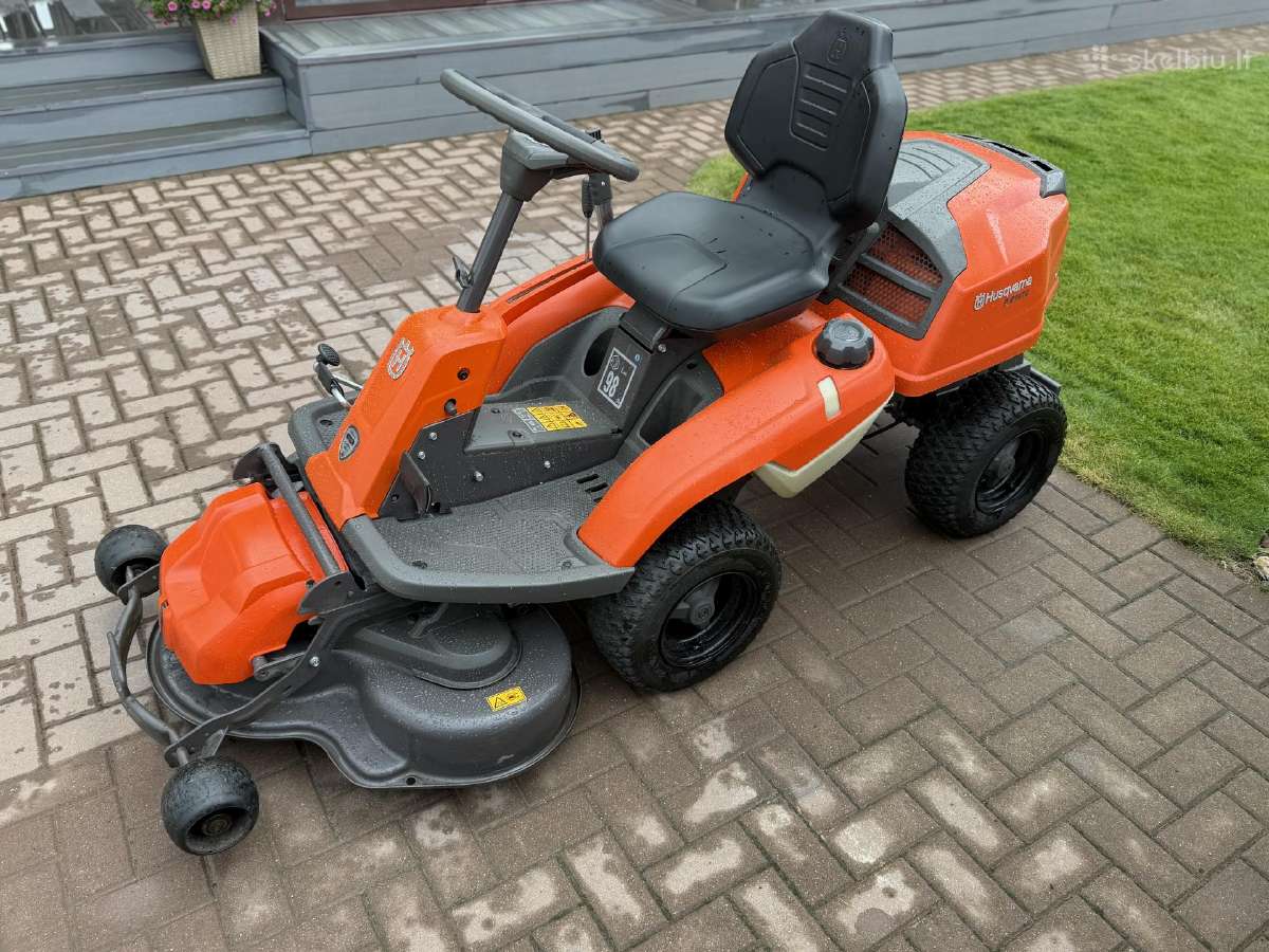 Sodo traktoriukas Husqvarna rider r214tc - nuotraukos Nr. 3
