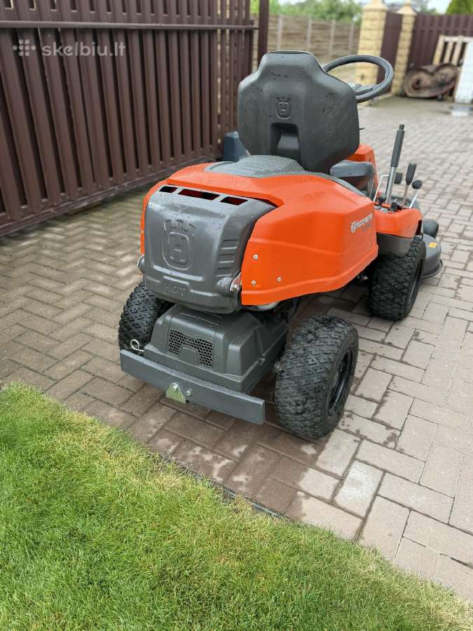 Sodo traktoriukas Husqvarna rider r214tc - nuotraukos Nr. 5
