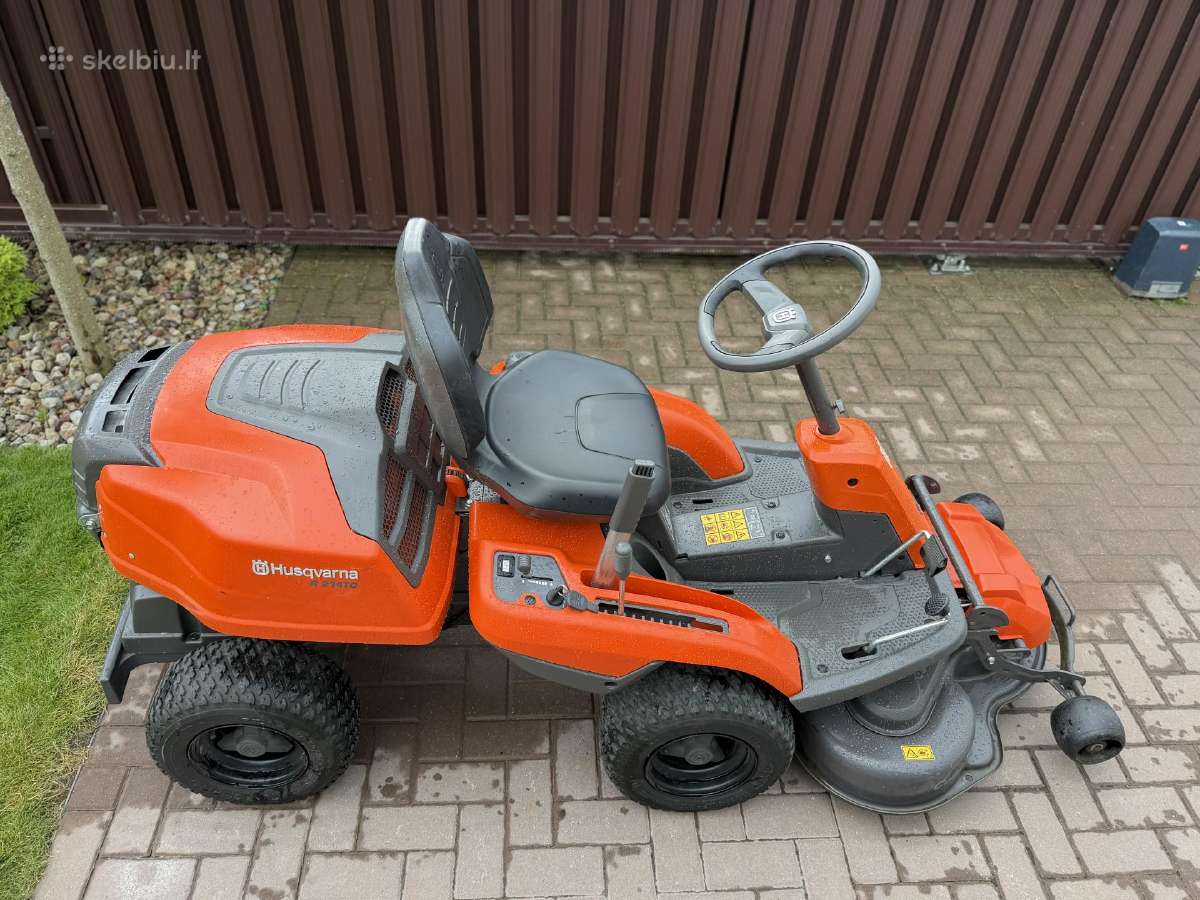 Sodo traktoriukas Husqvarna rider r214tc - nuotraukos Nr. 6