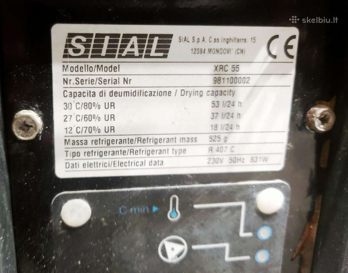 Drėgmės surinkėjas, 53l/24val. surinktuvas - nuotraukos Nr. 3