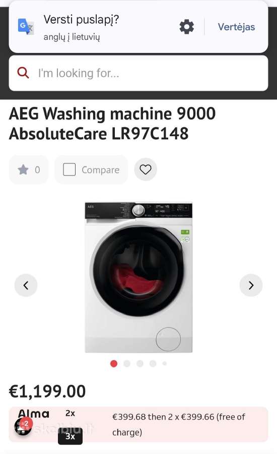 Nauja Aeg 9000 Series - nuotraukos Nr. 13