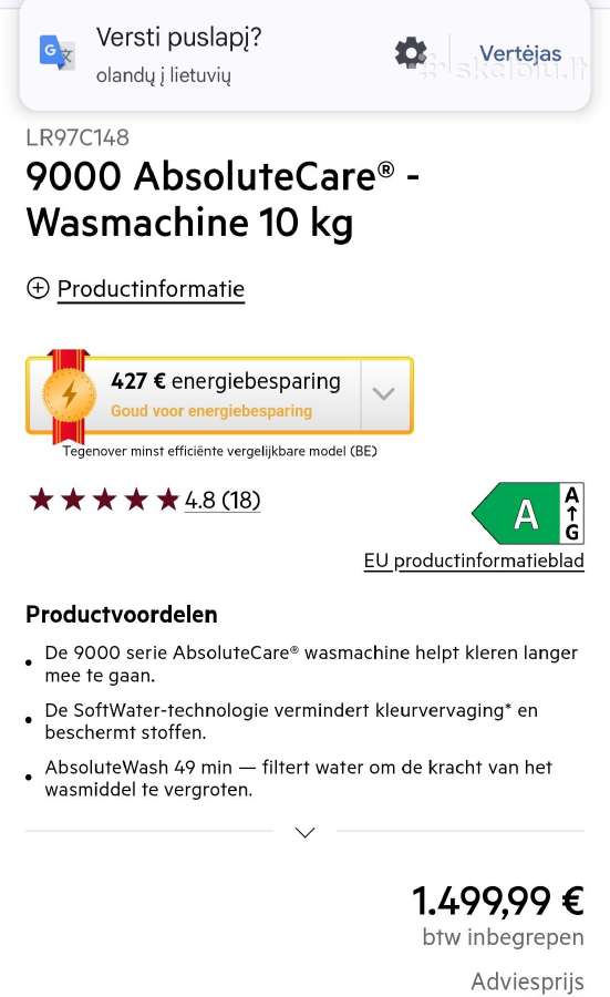Nauja Aeg 9000 Series - nuotraukos Nr. 14